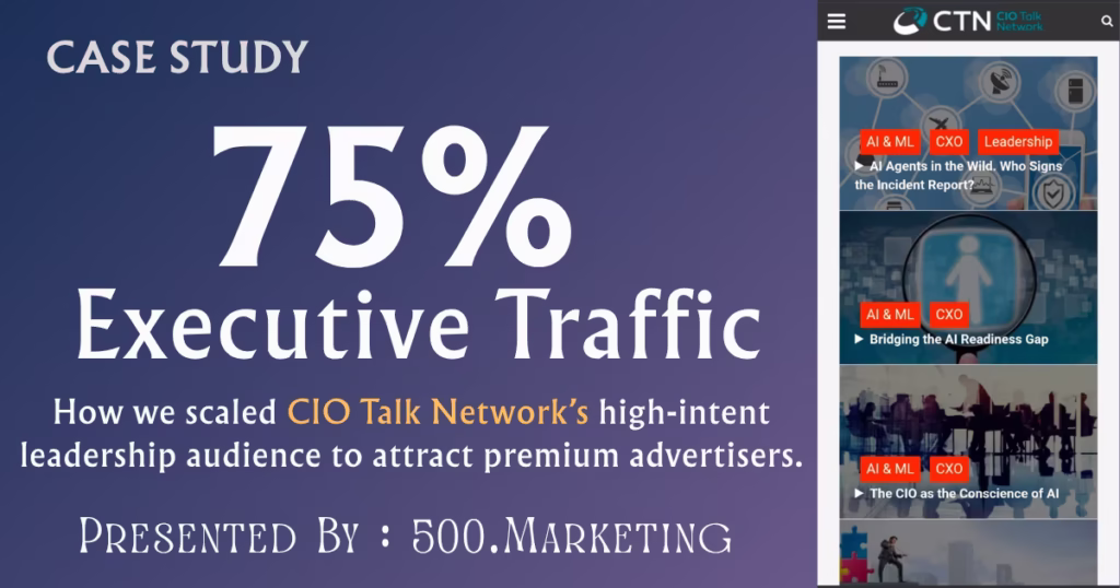 CASE STUDY: CIO TALK NETWORK
