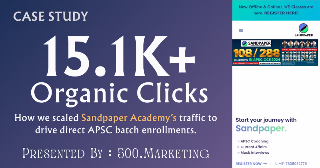 CASE STUDY: SANDPAPER ACADEMY