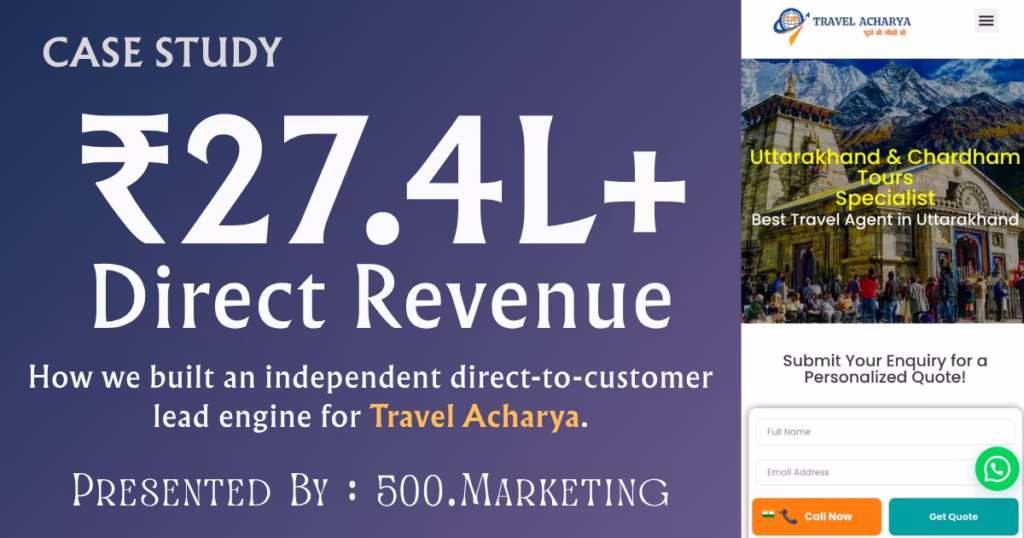 CASE STUDY: TRAVEL ACHARYA